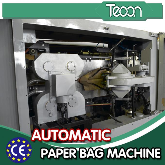 Machine de fabrication de sac de papier avec l'impression de 4 couleurs pour le ciment