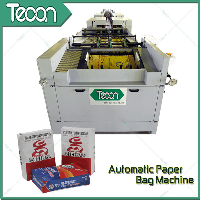 Sac de papier automatique de taille de 3 mètres faisant la machine avec l'imprimante couleur deux et quatre
