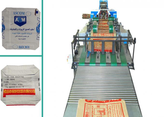 Le sac de papier de ciment automatique de Papier d'emballage faisant la machine, l'alimentation des animaux met en sac la chaîne de production