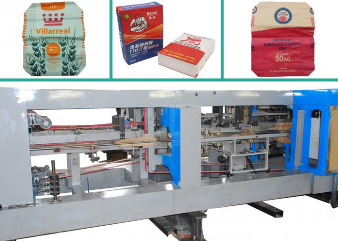 Sac de papier automatique à grande vitesse faisant la chaîne de production de sacs en papier de valve de machine/sucre